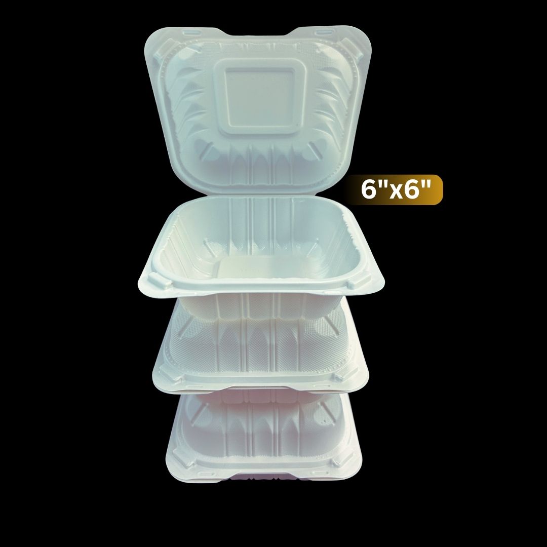 6x6 MFPP Takeout Containers