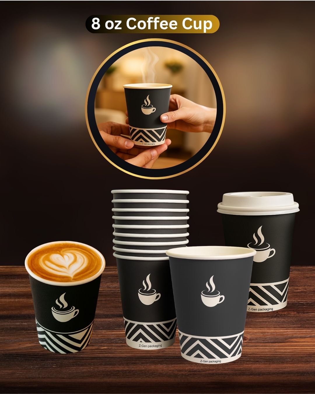 8 oz coffee cup