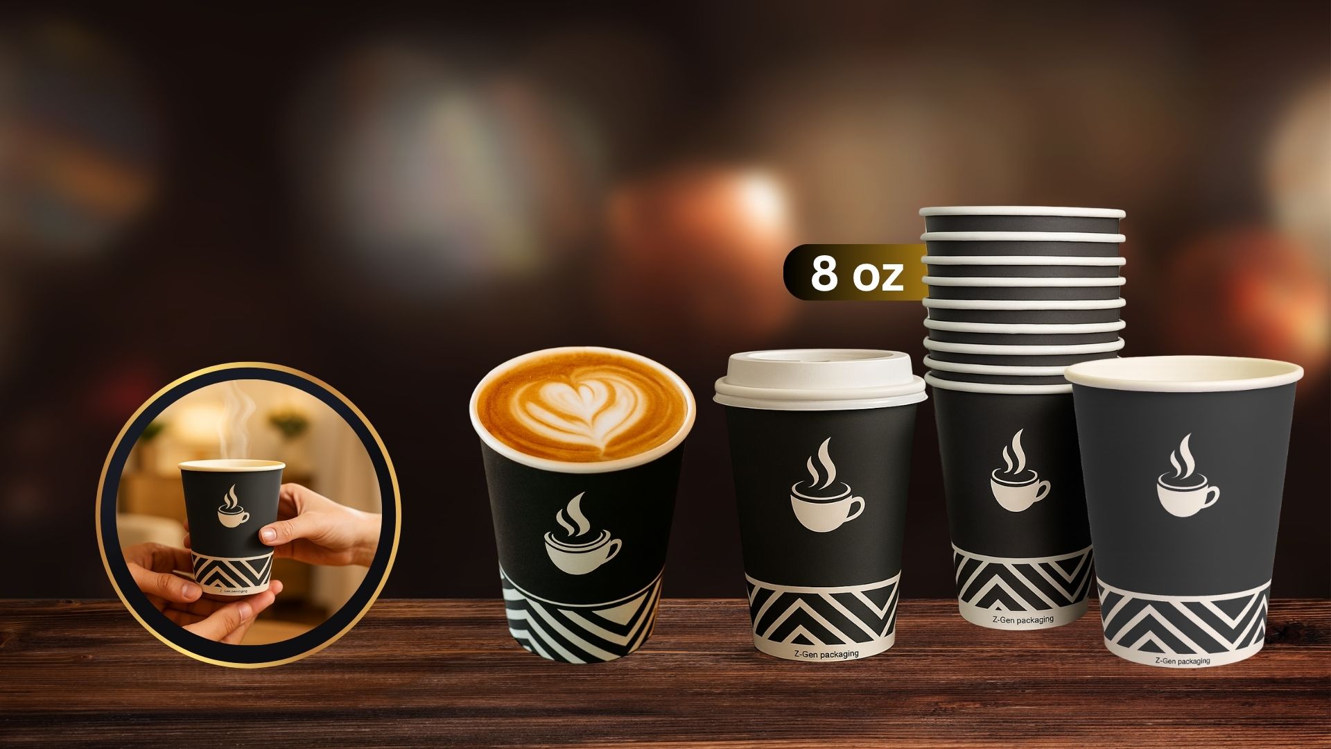 8 oz coffee cup