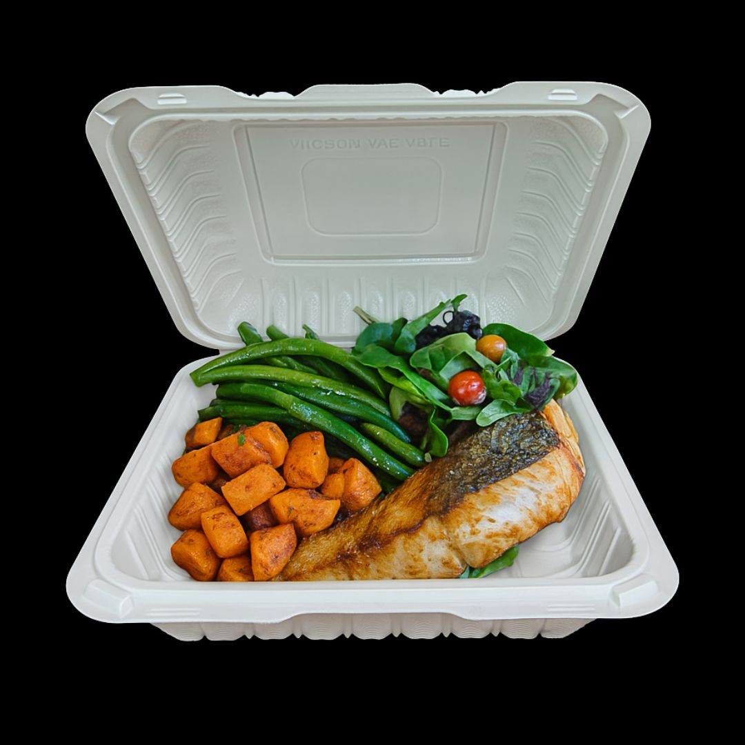 8x8 MFPP Takeout Containers